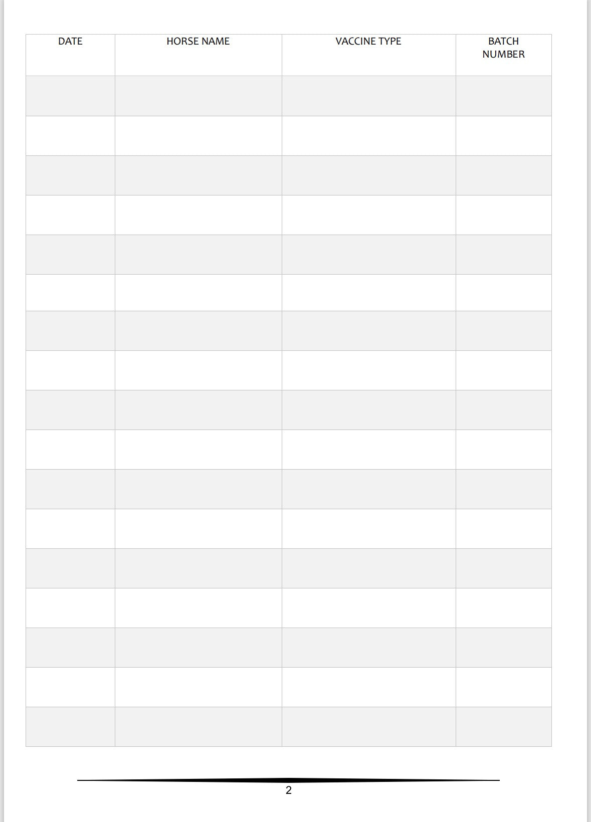 Vaccination & Booster Record Book - A4 100 Pages