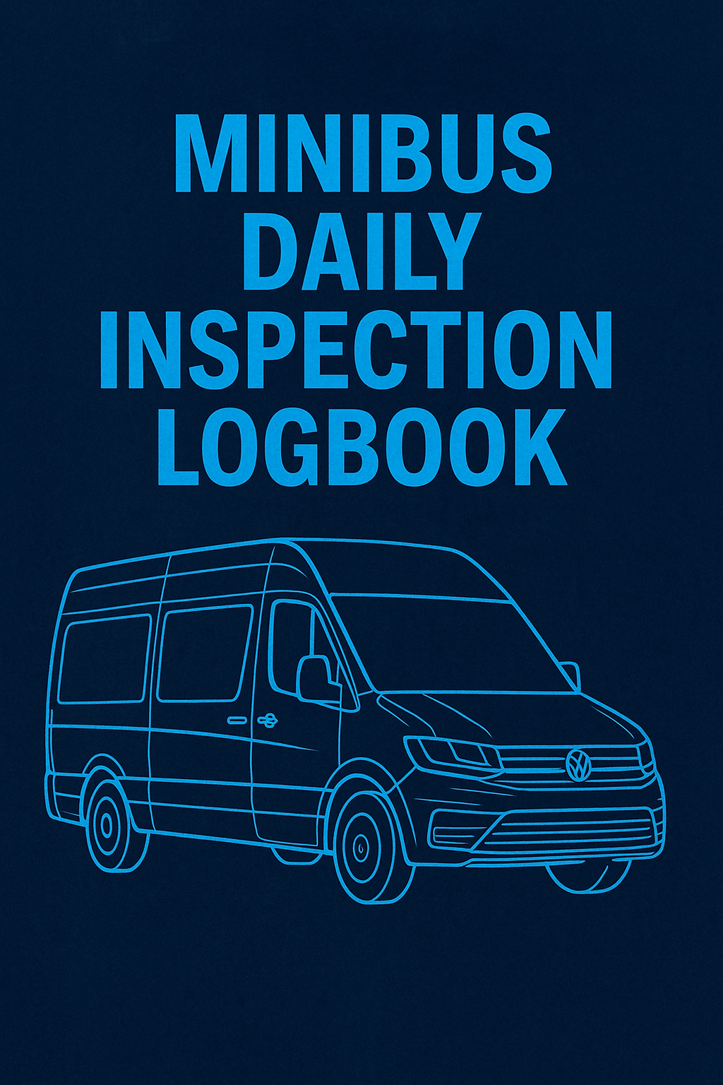 Minibus Daily Inspection Logbook – A4 91-Page (3 Months)